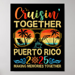 Affiche Cruisin Together Porto Rico 2025 Matching Group V