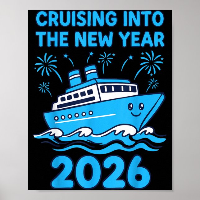 Affiche Cruising Into The New Year 2026 Celebration  (Devant)