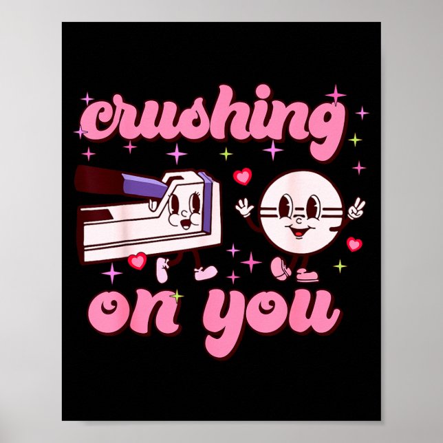 Affiche Crushing On You Peds Cu Rn Aid Rn Nurse Valentines (Devant)