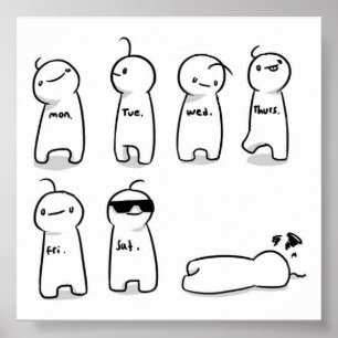 Affiche Cryaotic Day Chart