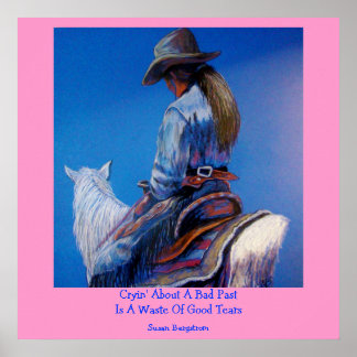 Affiche Cryin' À Propos D'Un Mauvais Passé Est Un Gaspilla