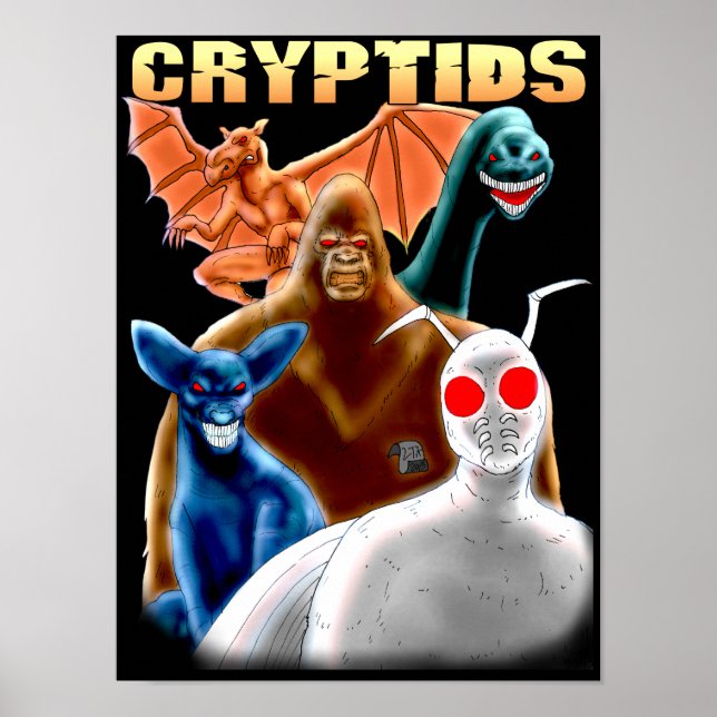 Affiche Cryptids (Devant)
