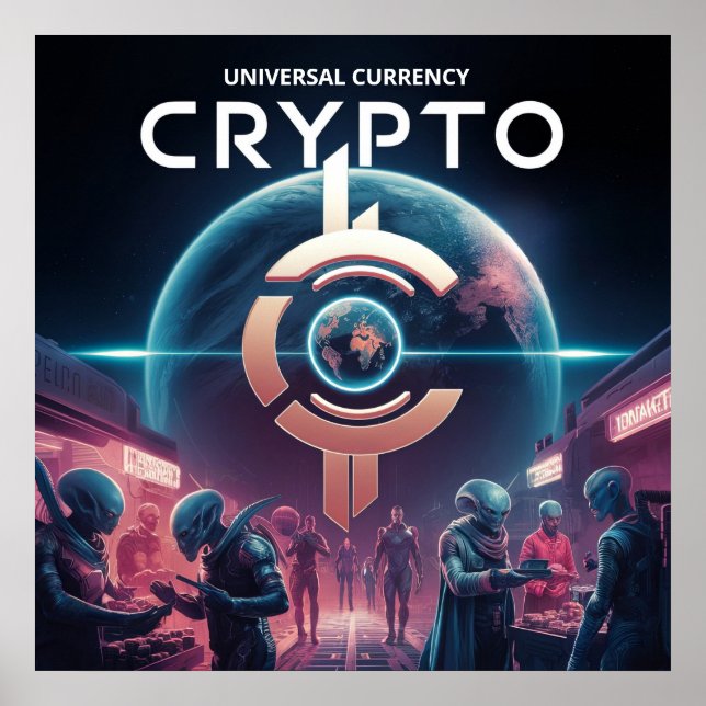 Affiche Crypto Planet (Devant)