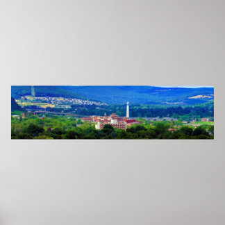 Affiche Crystal City, Corning, NY