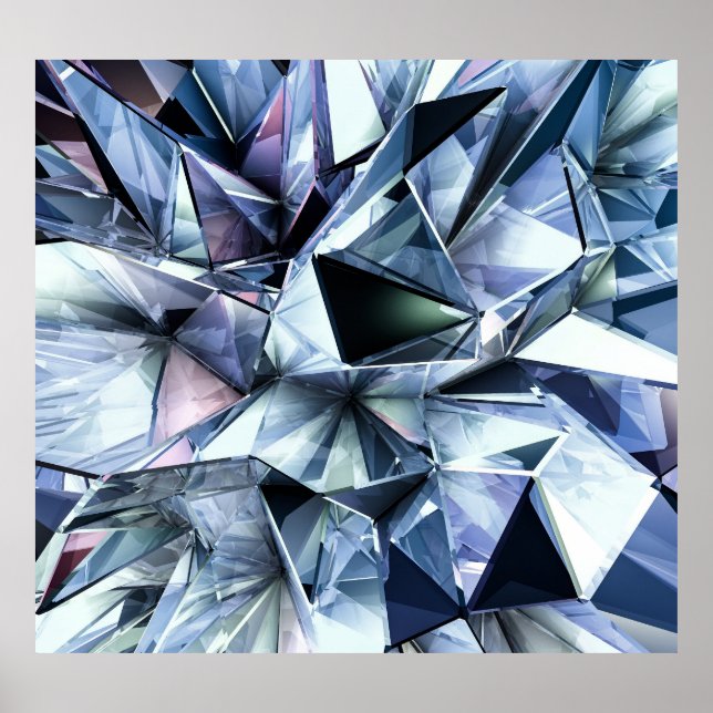 Affiche Crystal du triangle technologique : Arrière - plan (Devant)