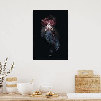 Affiche CRYSTAL JELLYFISH par Alexandra Dikaia