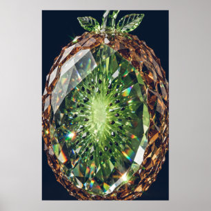 Affiche Crystal Kiwi — Crystal Harvest