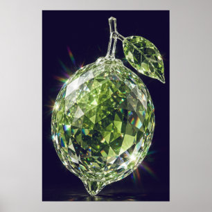 Affiche Crystal Lime — Crystal Harvest