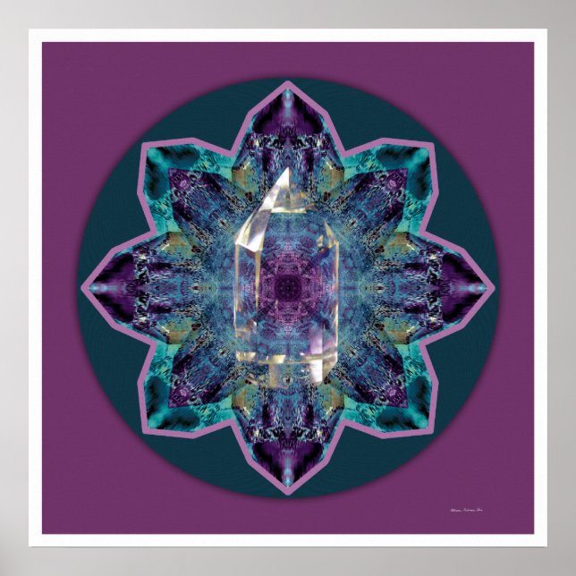 Affiche Crystal Mandala 3 (Devant)