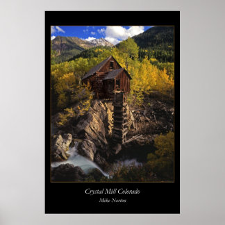 Affiche Crystal Mill Colirado