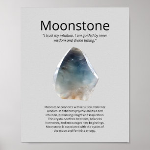 Affiche Crystal Moonstone Signification