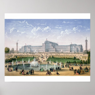 Affiche Crystal Palace, Sydenham, c.1862 (litho de