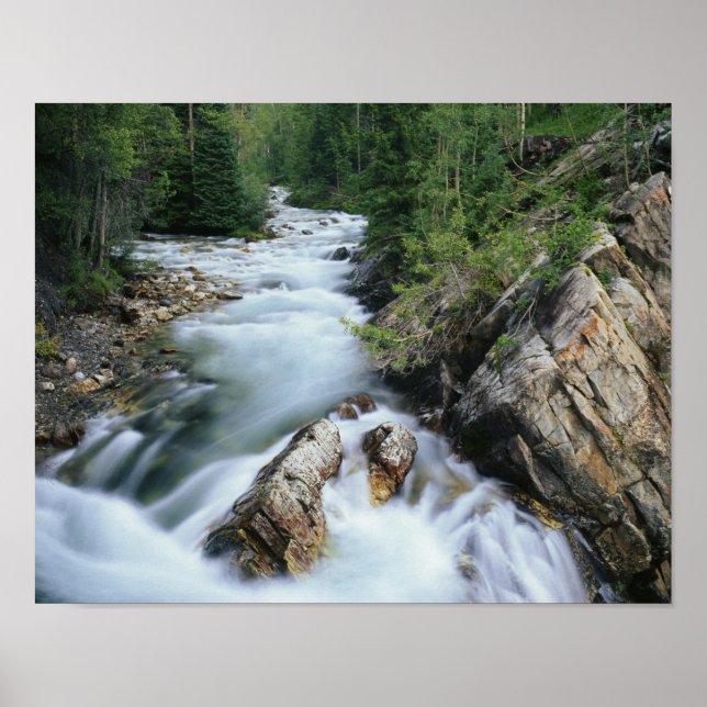Affiche Crystal River, Gunnison National Forest, (Devant)