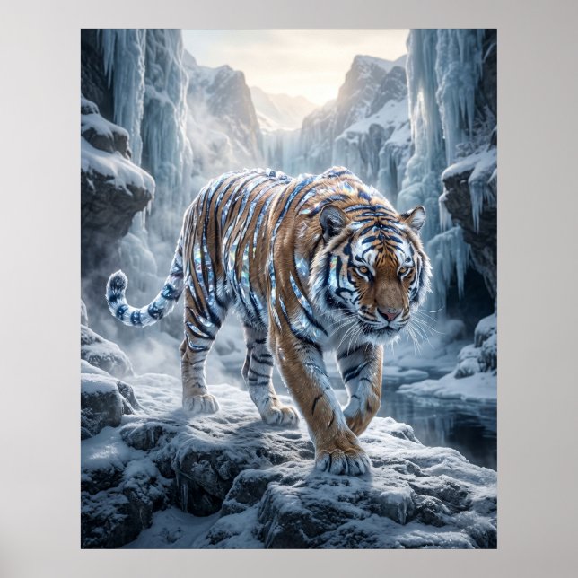 Affiche Crystal Tiger Aube Gelée (Devant)