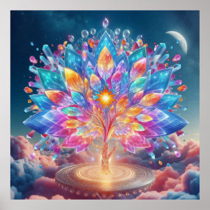 Affiche Crystal Tree