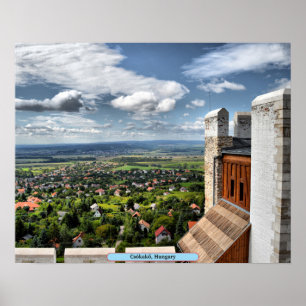 Affiche Csókakő, Hongrie