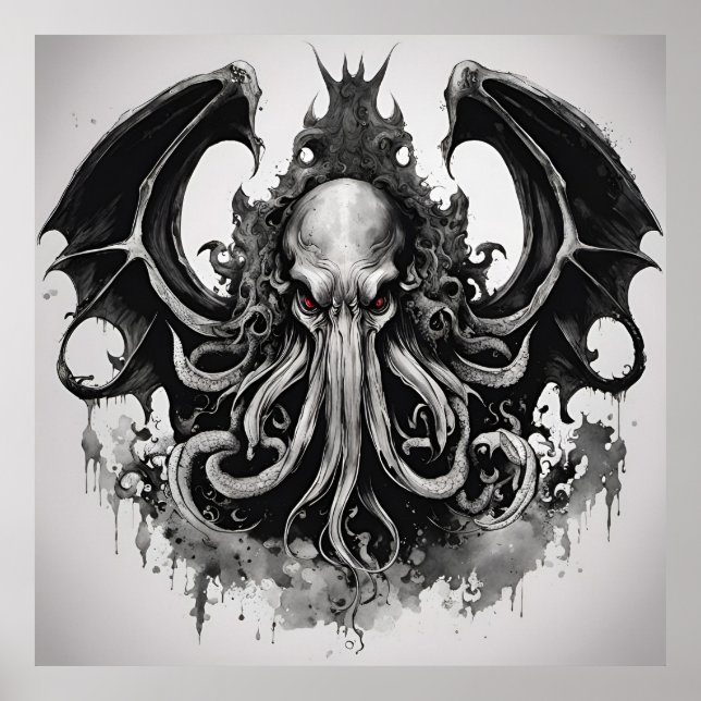 Affiche Cthulhu (Devant)