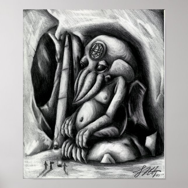 Affiche Cthulhu (Devant)