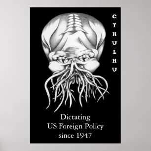 Affiche Cthulhu : Dicter la politique étrangère américaine
