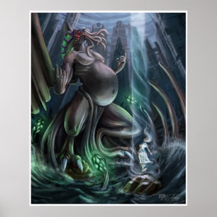 Affiche Cthulhu Rising : Le défi de l'humanité