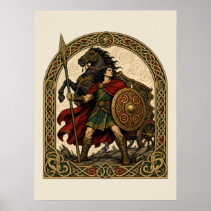 Affiche Cu Chulainn, Chien d'Ulster