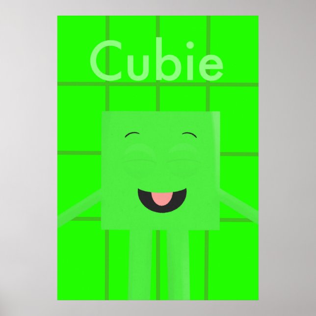Affiche Cube Cubie (Devant)