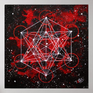 Affiche Cube Metatron