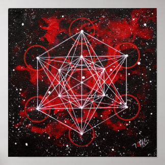 Affiche Cube Metatron
