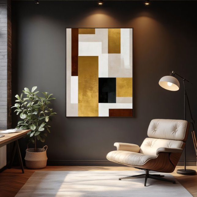 Affiche Cubes de Luxe (Créateur téléchargé)