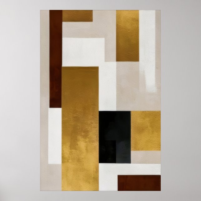 Affiche Cubes de Luxe (Devant)