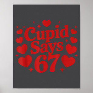 Affiche Cud dit 67 cœurs de la Saint-Valentin astucieux 6-