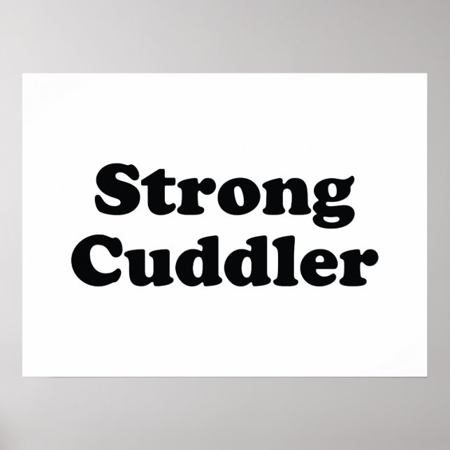 Affiche Cuddler fort (Devant)