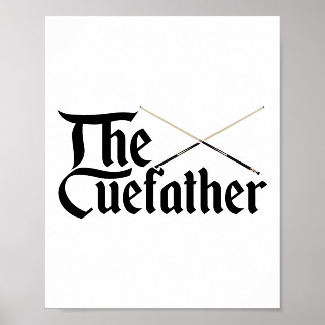 Affiche Cuefather Billard Billard Billardplayer C (Devant)