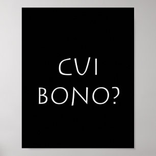 Affiche Cui bono