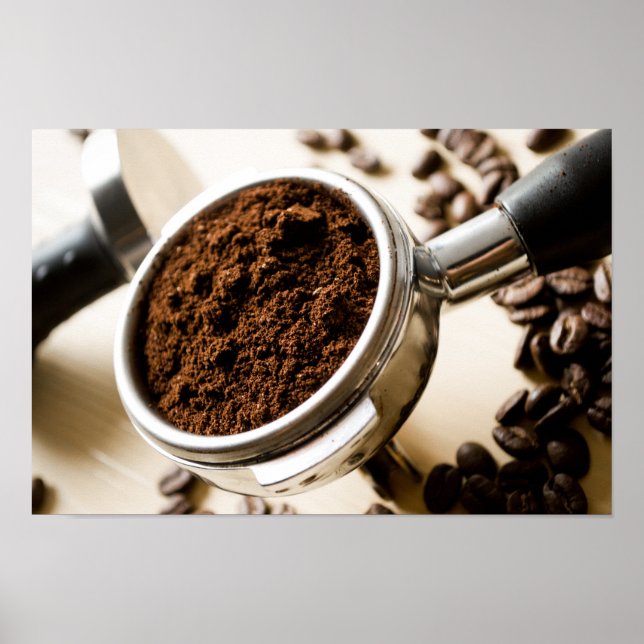 Affiche Cuillère à café design artistique (Devant)