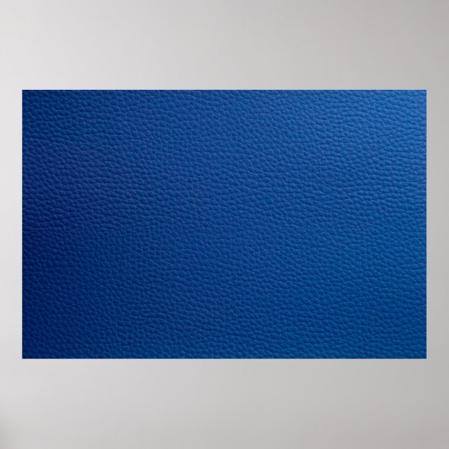 Affiche Cuir bleu pâle artificiel. Texture en cuir faux (Devant)