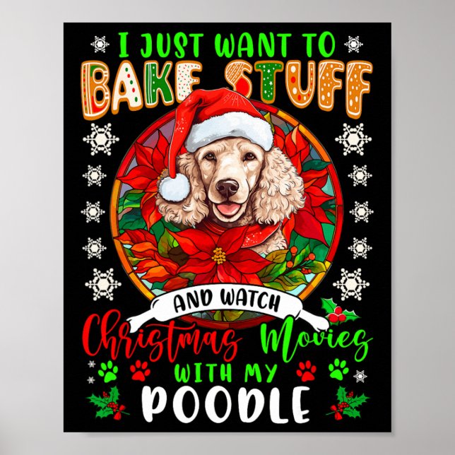 Affiche Cuire Des Stups Et Regarder Des Films De Noël Avec (Devant)