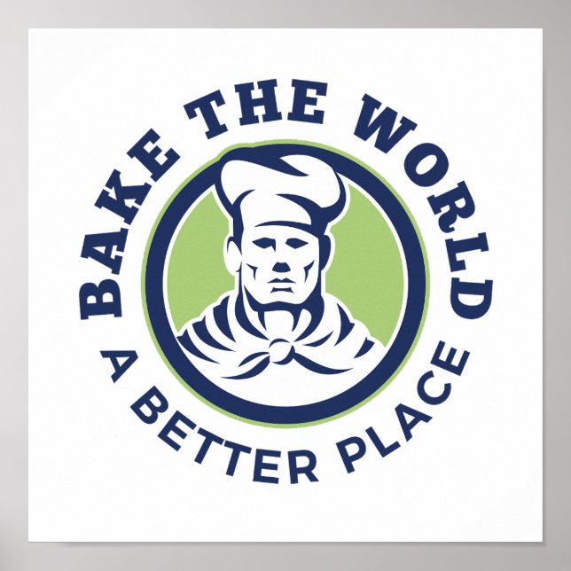 Affiche Cuire Le Monde Un Meilleur Endroit Pour Les Boulan (Devant)