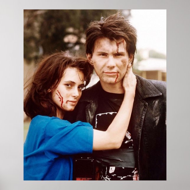 Affiche cuirs winona ryder et christian slater (Devant)