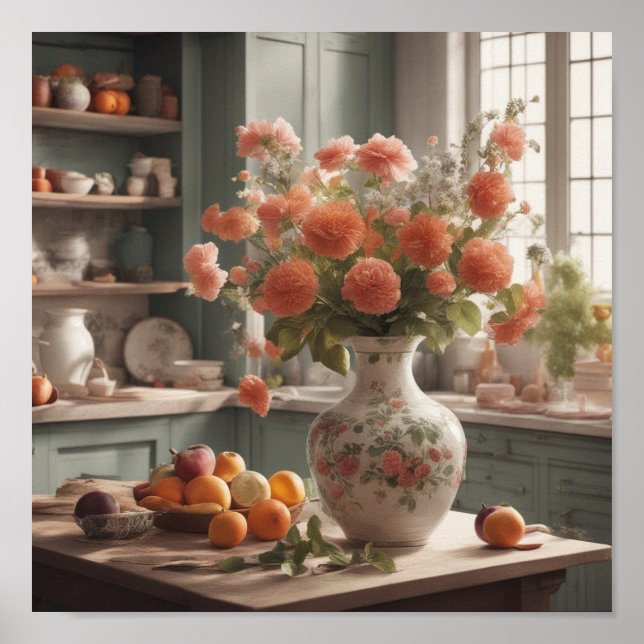 Affiche Cuisine Cuisine Chefs Cuisine Mur Art (Devant)