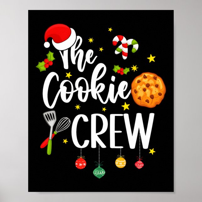 Affiche Cuisine de Noël de l'équipage de biscuits Enfants  (Devant)