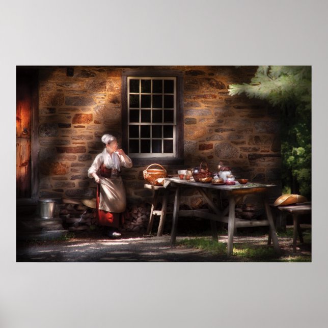 Affiche Cuisine extérieure (Devant)