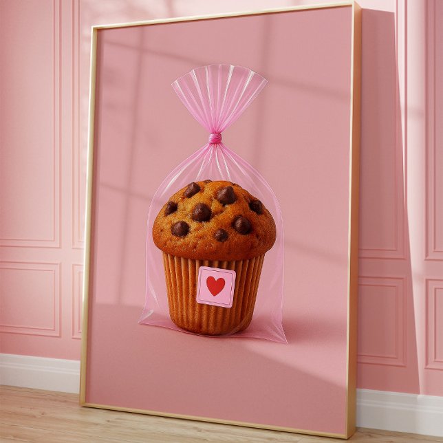 Affiche Cuisine Muffin Art Imprimer, Cuisine Cosy Boulange (Muffins)