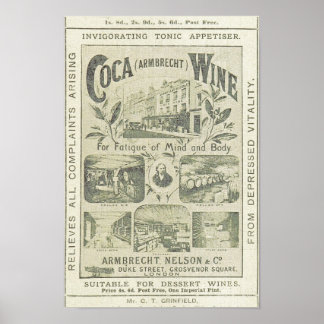 Affiche Cuisine publicitaire de journal vintage