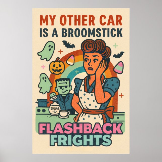 Affiche Cuisine rétro Chaos (Devant)