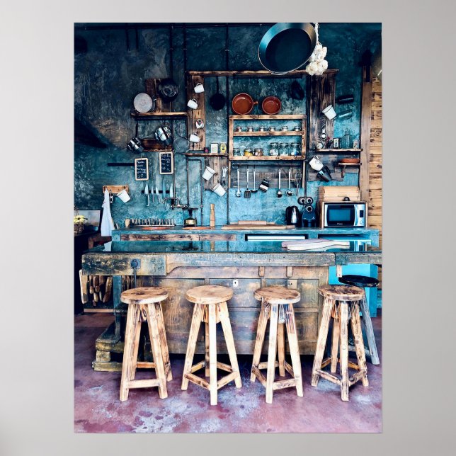 Affiche "Cuisine Vintage" (Devant)