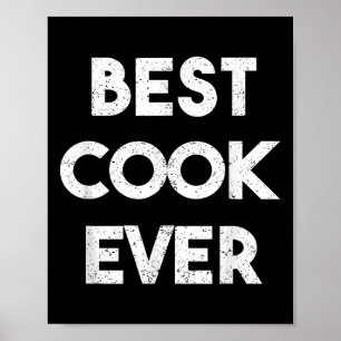 Affiche Cuisinière dégoûtée