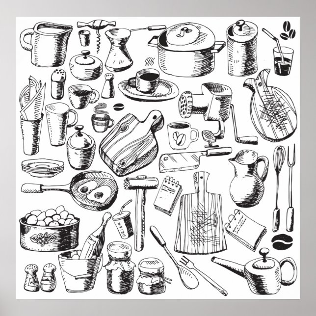 Affiche Cuisson (Devant)