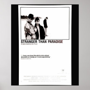 Affiche Cult Comedy Stranger than Paradise par American Au