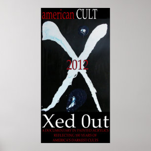 AFFICHE CULTE AMÉRICAINE